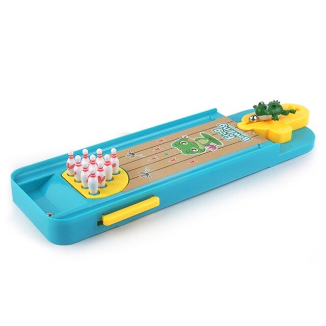 Mini Bowling Ball Table Game Child Educational Fingers Boliche Toy Bowling Set Kids Children Desktop Ball Board Club Toys 2020