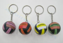 Load image into Gallery viewer, 100pcs Bowling bag plastic Pendant mini Bowling ball keychain advertisement key chain fans souvenirs key ring School gifts
