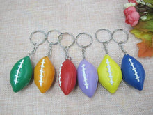 Load image into Gallery viewer, 100pcs Bowling bag plastic Pendant mini Bowling ball keychain advertisement key chain fans souvenirs key ring School gifts
